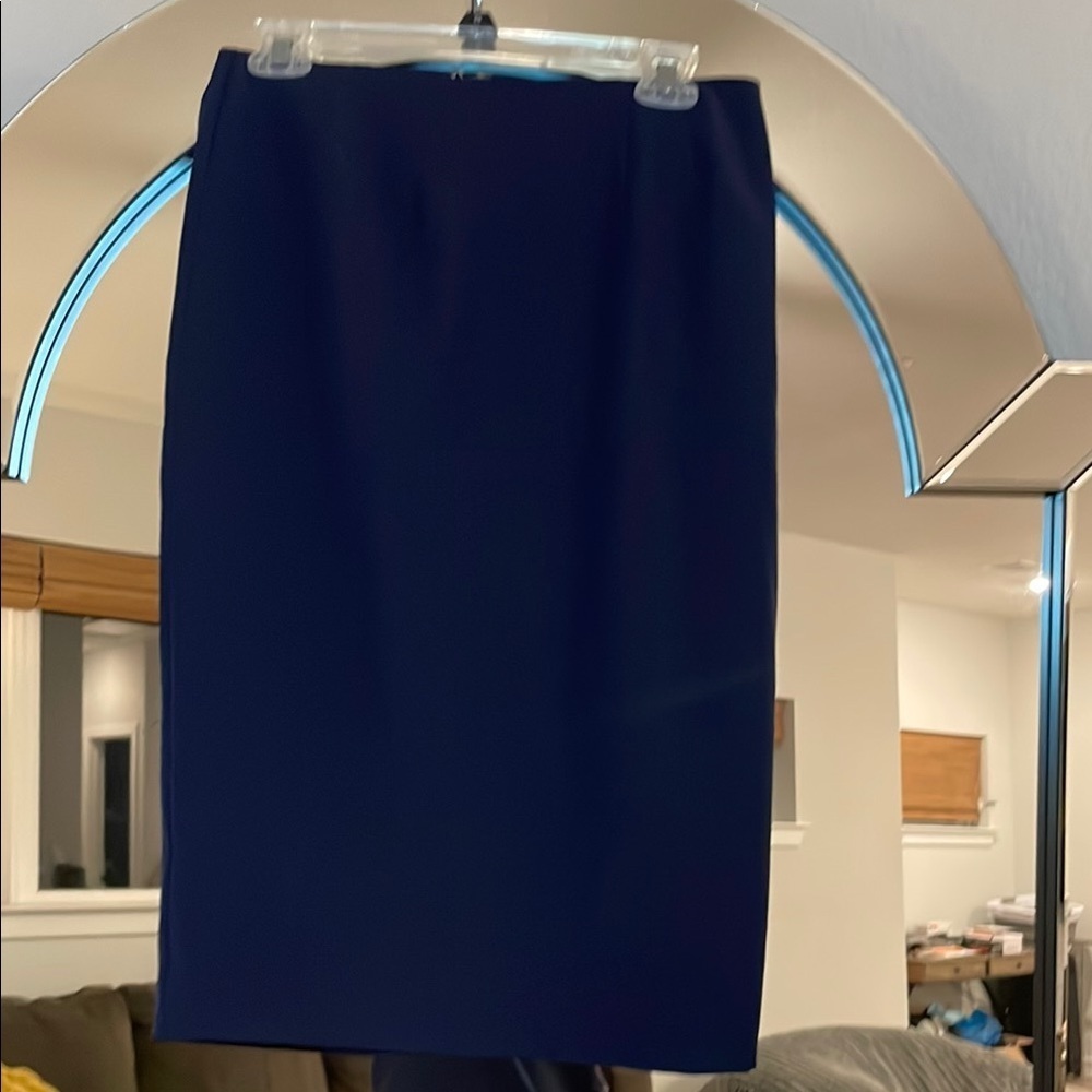 Lulu's Blue Pencil Skirt for Work